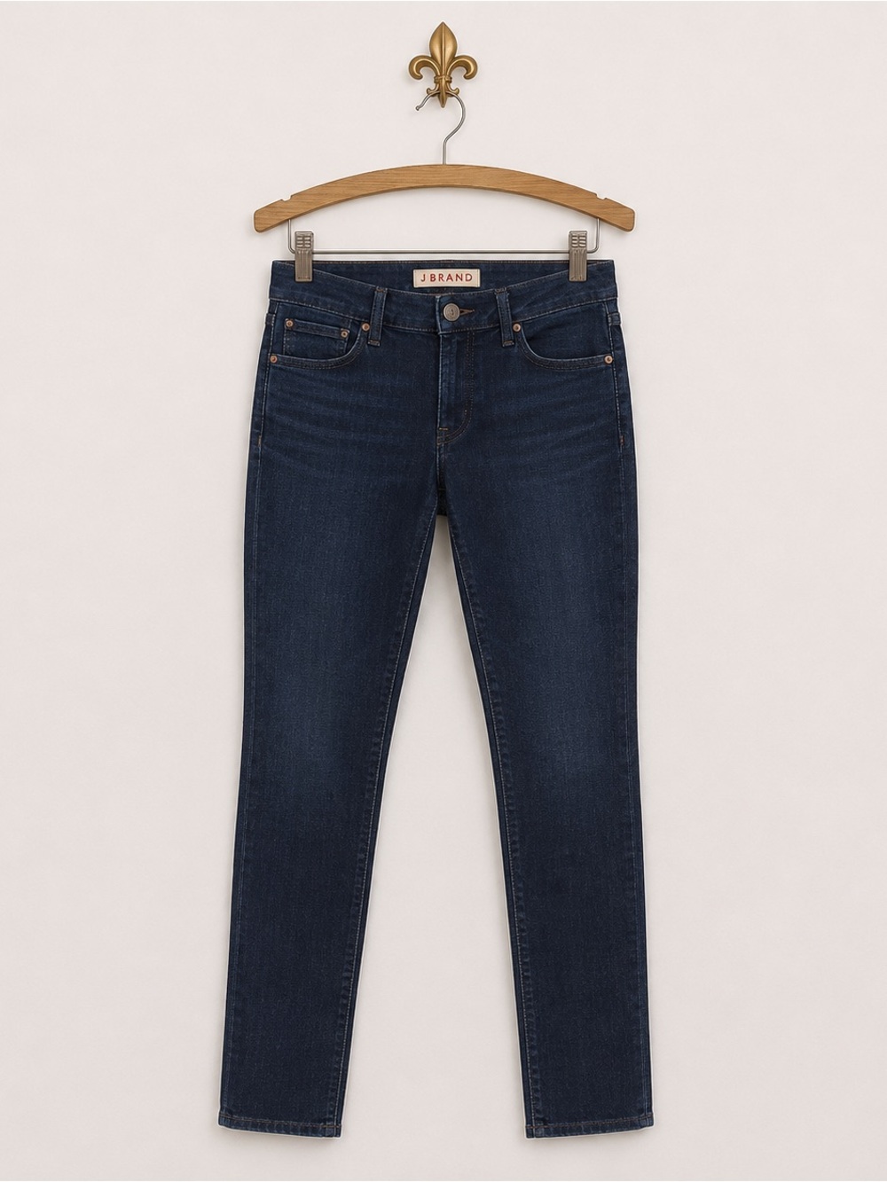 J Brand blue dark skinny leg stretch 910 LAP denim jeans 26